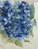 Blue Flowers - A Study