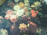 Vintage Florentine Floral Tray