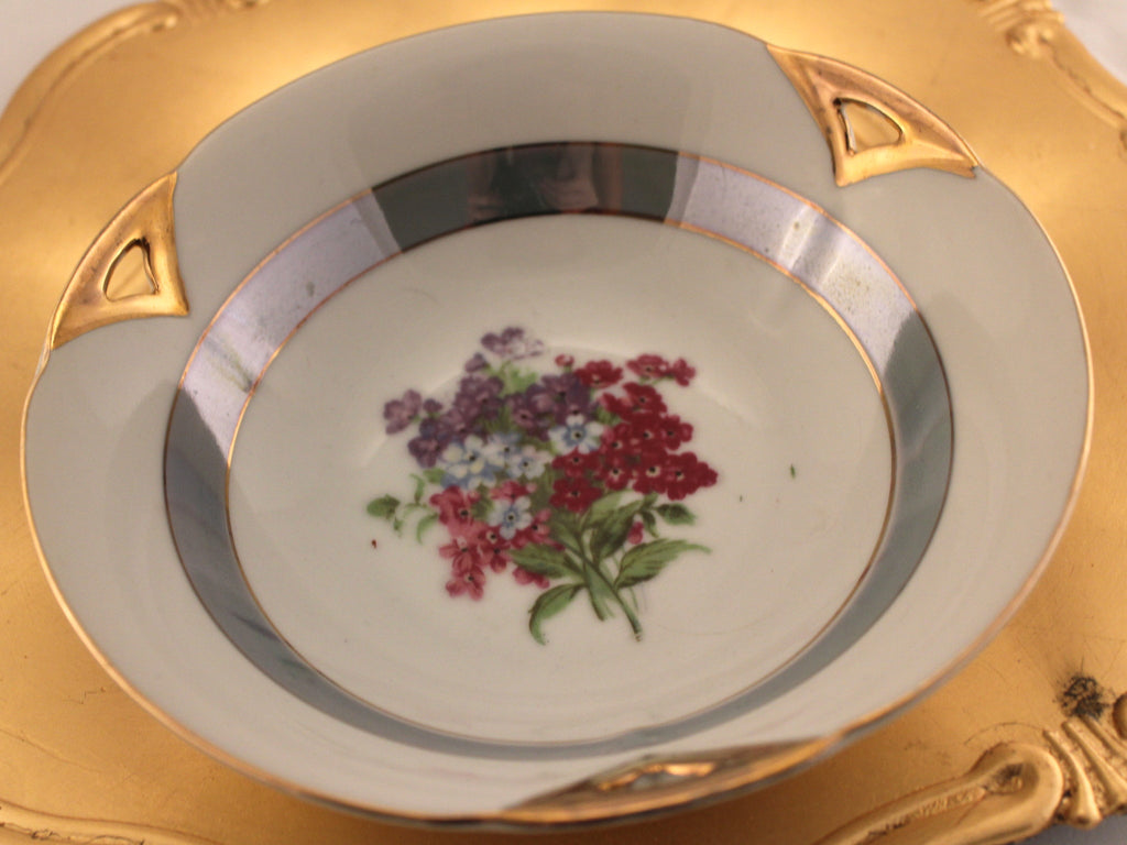 Vintage Enesco Japan Violet Bowl