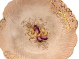 Vintage Limoges Porcelain Pansy Bowl